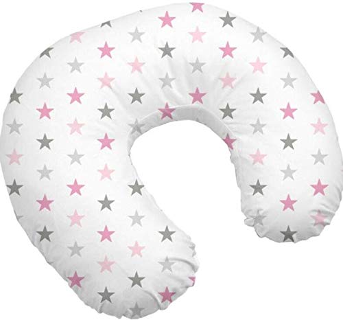 Grey Pink Stars