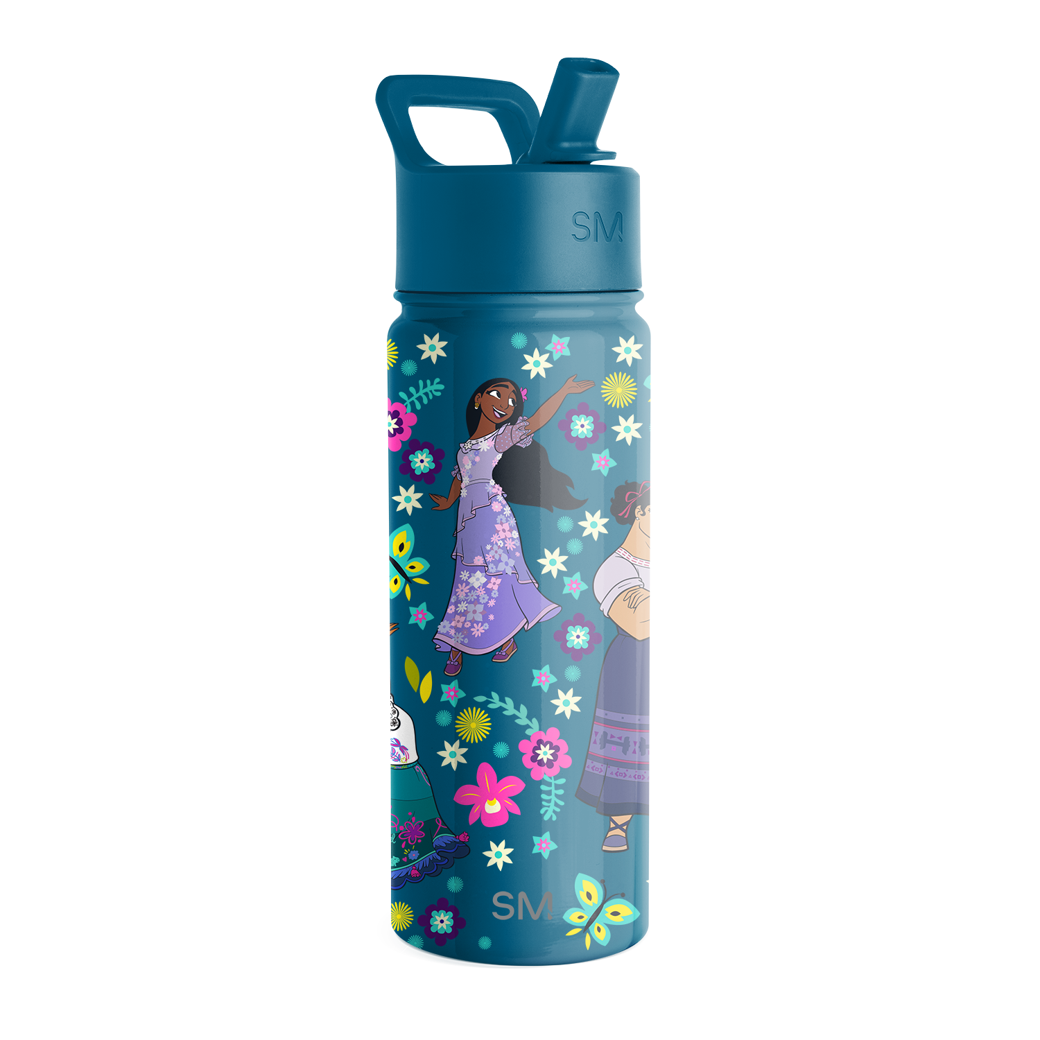 Summit Kids Water Bottle with Straw Lid - BPA Free, Leak Proof, Durable Stainless Steel for School, Sports & Outdoor Activities