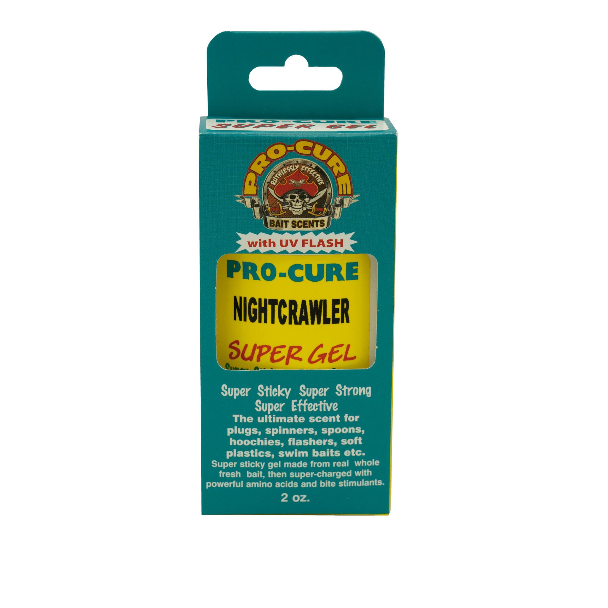 Pro Cure Super Gel Fish Attractant - 2oz Bottle | Scented Fishing Bait for Bass, Trout & Salmon | Ideal for Freshwater & Saltwater Fishing Trips