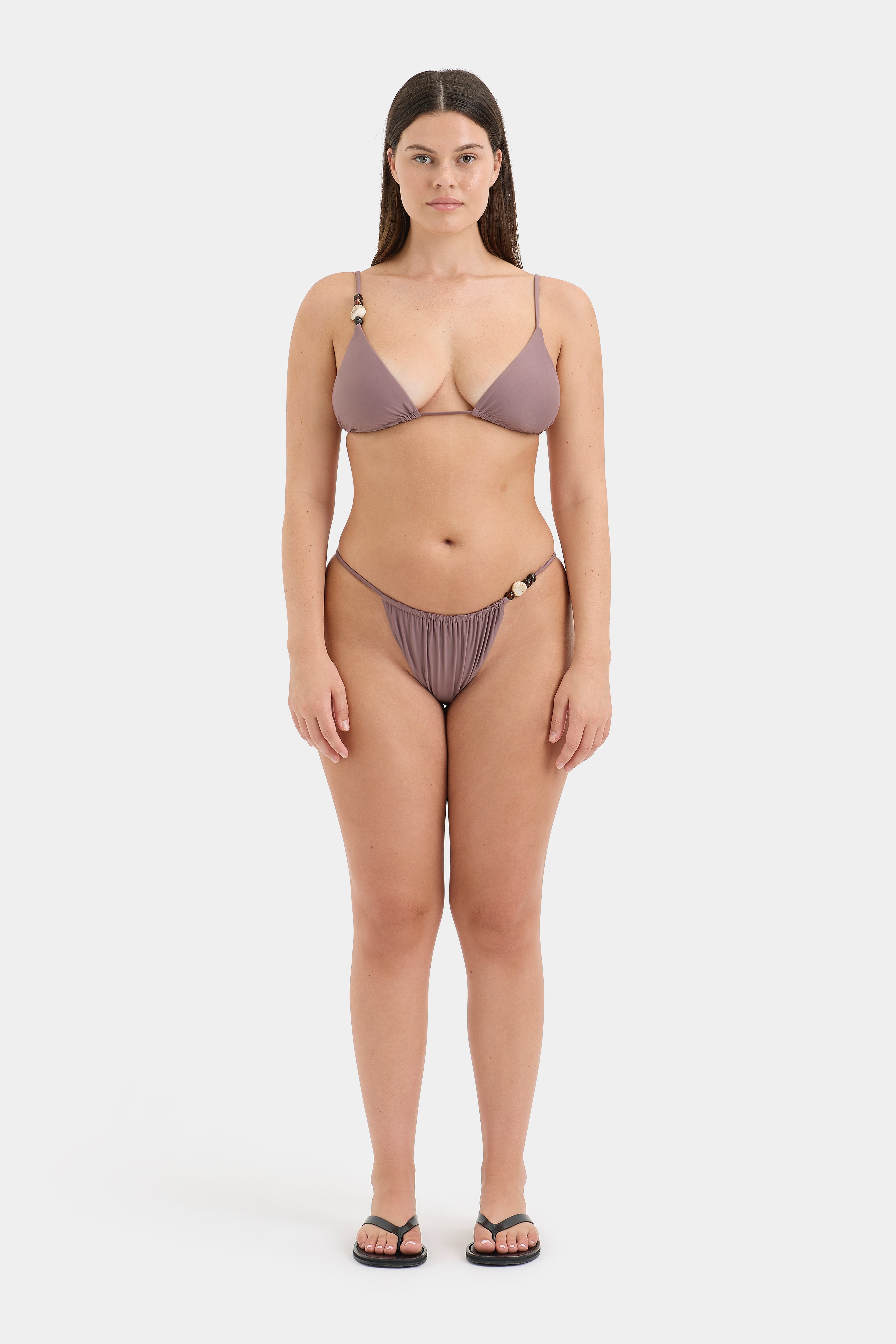Jeanne Beaded String Brief - Elegant Women's Lingerie with Delicate Beadwork for Special Occasions & Romantic Nights