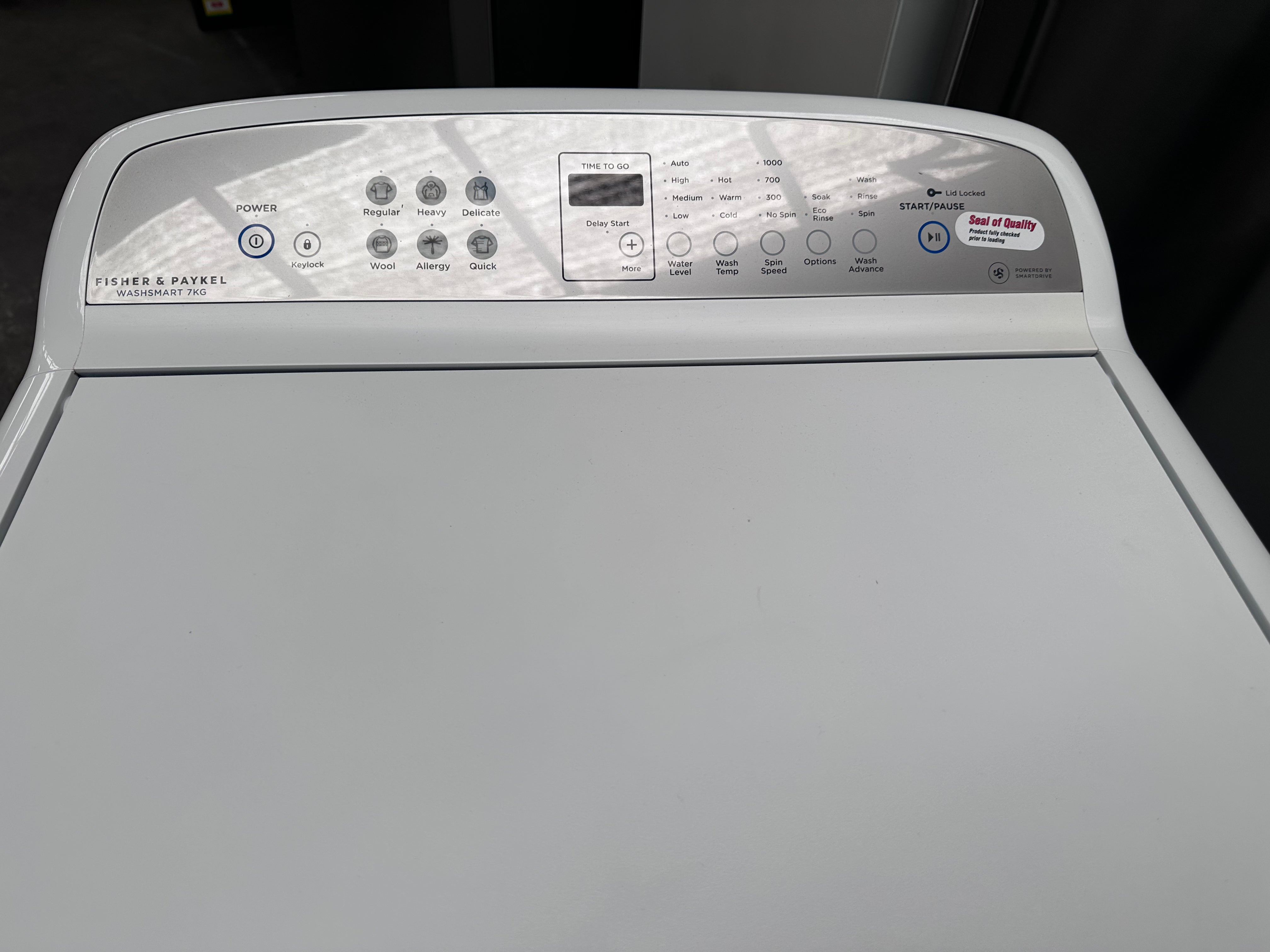 Refurbished Fisher & Paykel 7kg Top Load Washing Machine - Perfect for Small Apartments, Laundry Rooms & Energy-Efficient Homes