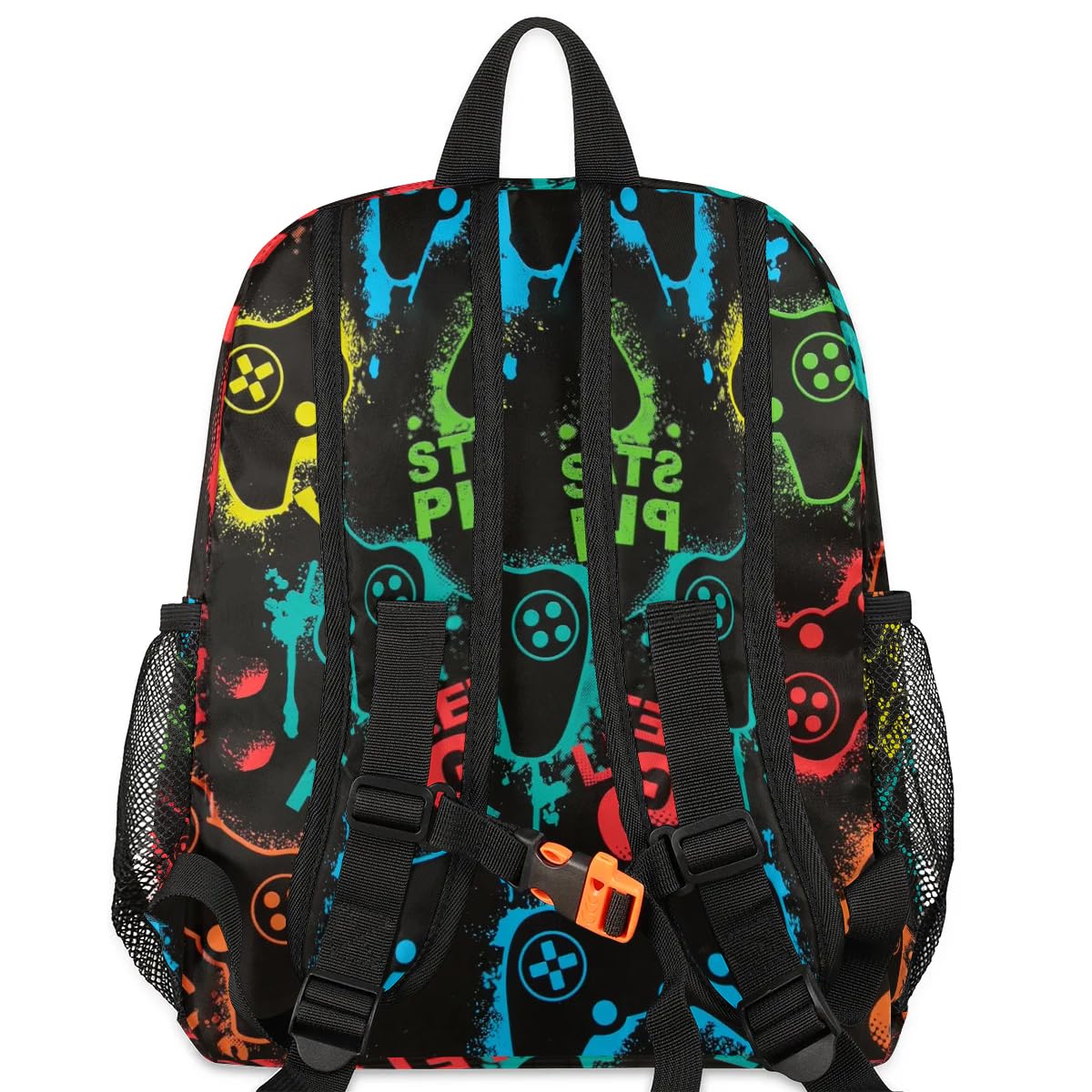 Kids Video Game Backpack for Boys - Lightweight Waterproof Toddler Bookbag for Preschool, Kindergarten & Travel - Small Student Backpack for School, Daycare & Outdoor Adventures