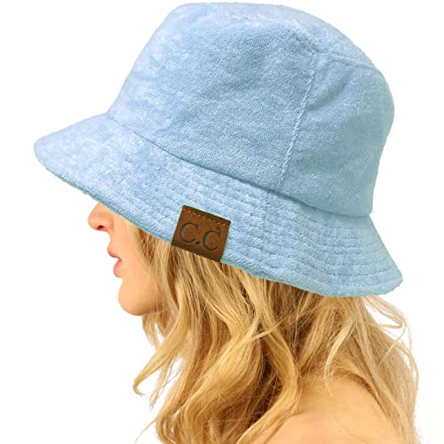 Terry Cloth Solid Blue