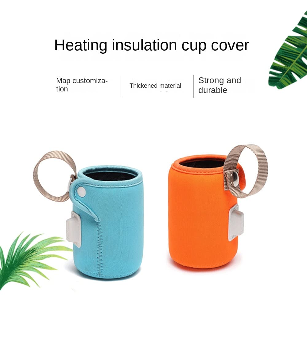 USB Portable Baby Bottle Warmer - Travel Car Bottle Heater for Milk & Formula - Indoor, Outdoor, Driving & Travel Use - Perfect for Parents on the Go