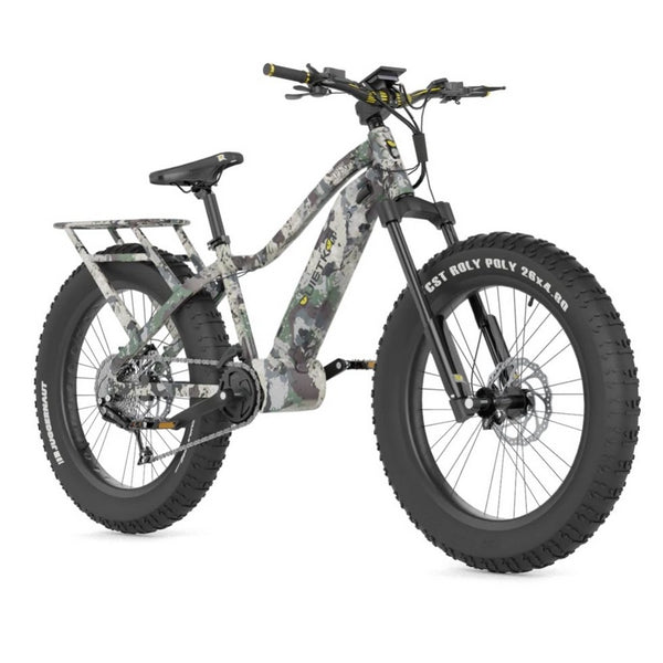 QuietKat Apex Pro Electric Bike - 750W Fat Tire eBike for Off-Road & Hunting Adventures - Perfect for Trail Riding, Camping & Outdoor Exploration