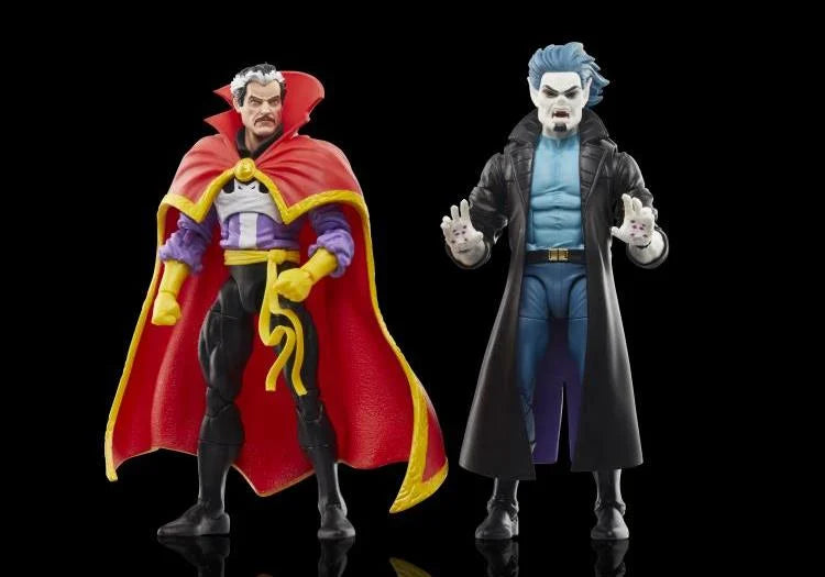 Marvel Legends Doctor Strange & Morbius Action Figure 2-Pack with VHS Box - Collectible Superhero Toys for Spider-Man Fans | Perfect for Display, Gifts, and Marvel Collections