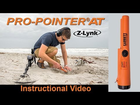 Garrett Pro Pointer® AT Waterproof Z Lynk Wireless Pinpointing Metal Detector for Gold, Coins & Jewelry - Perfect for Beach, Park & Outdoor Treasure Hunting