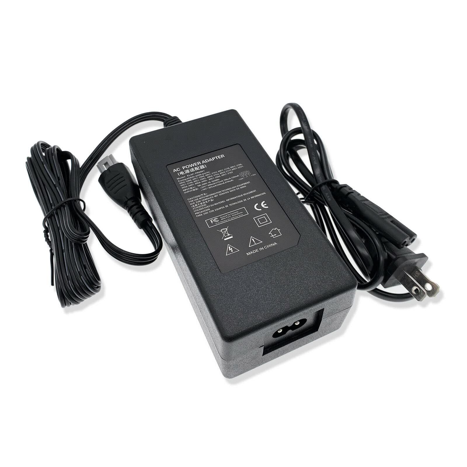LYeccl AC Power Adapter Replacement for HP DeskJet 1420 1430 2430 4135 D1400 Printer Charger Supply Cord - Perfect for Home & Office Printing Needs