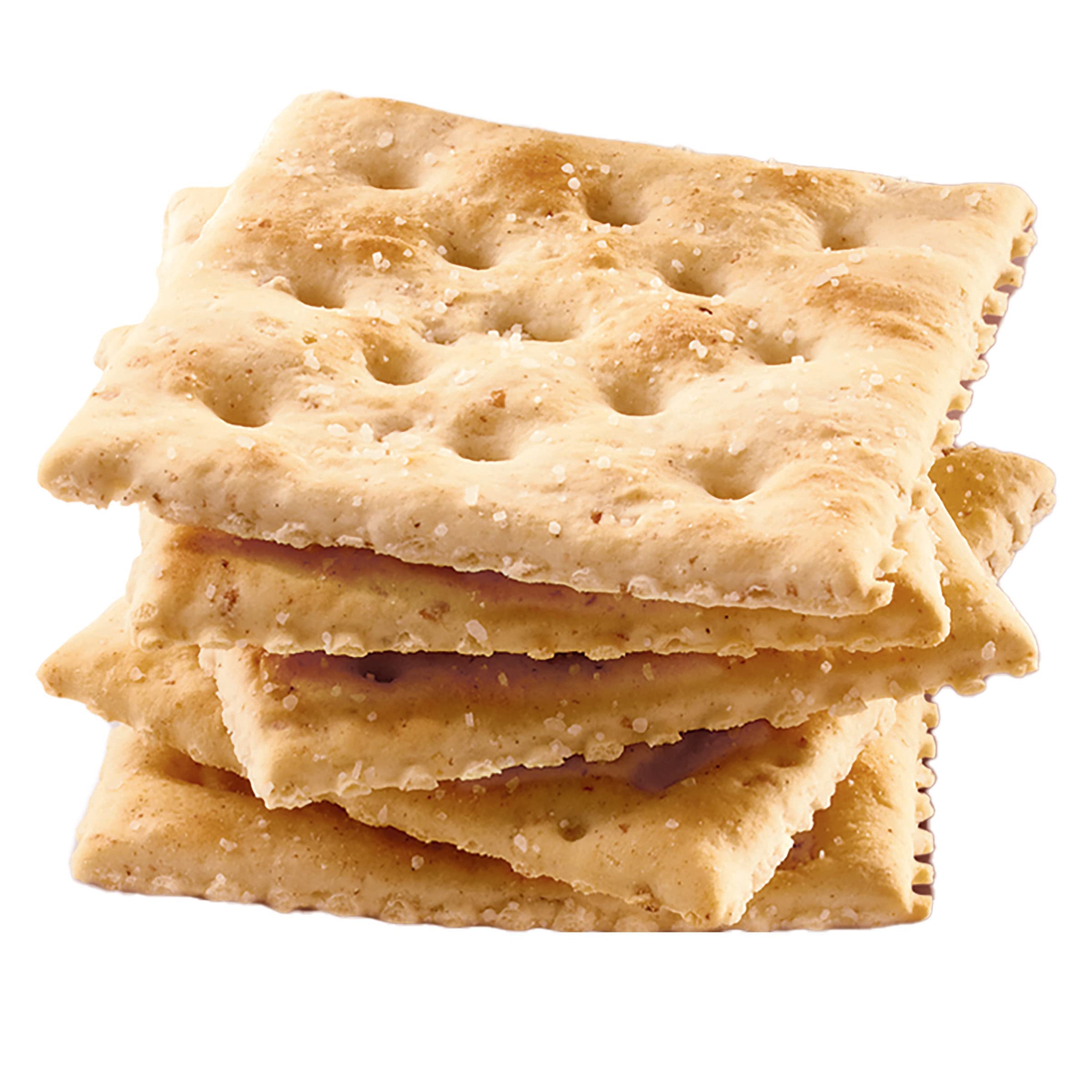 Premium Whole Grain Wheat Saltine Crackers - 1.06 lb Box, Healthy Lunch Snacks & On-The-Go Treats for Office, School, or Road Trips