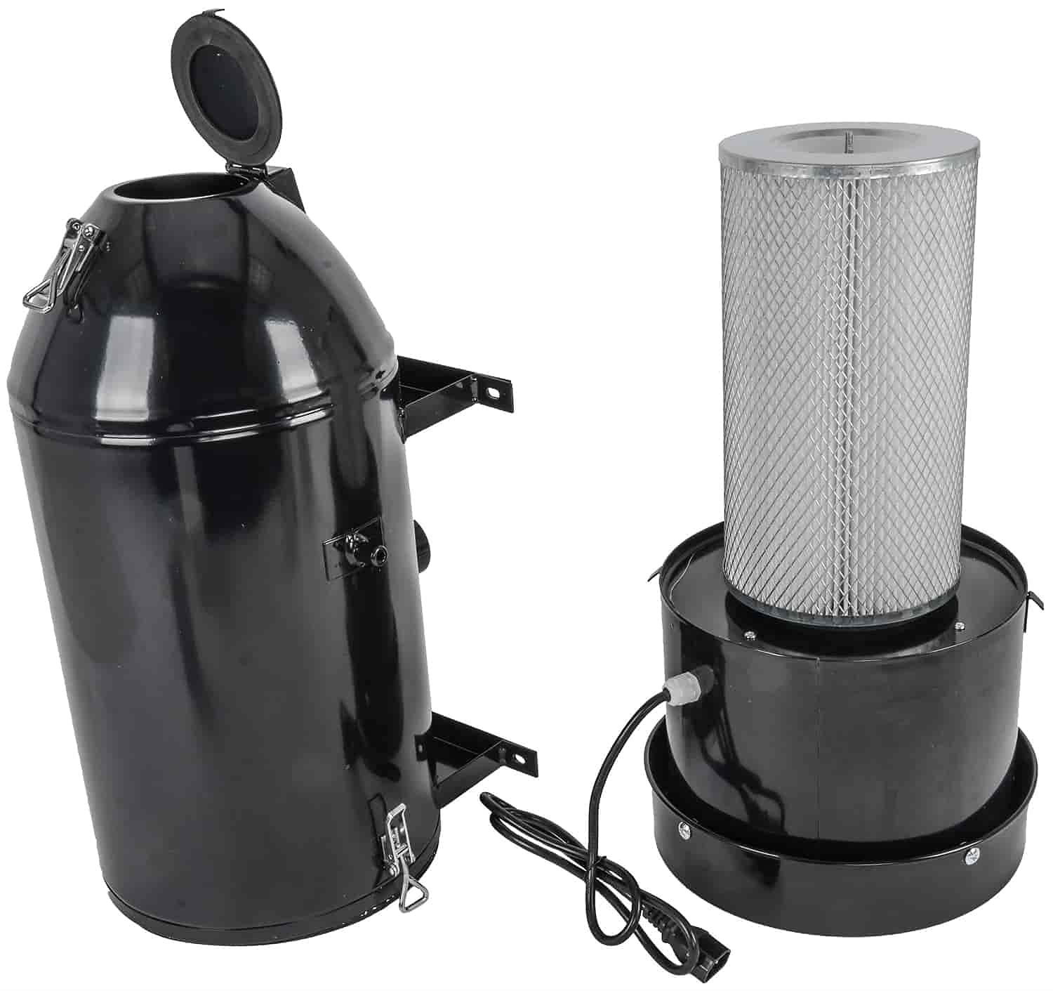 JEGS 81503 Sandblast Cabinet Dust Collection System - Heavy Duty Sand Blasting Dust Collector for Metal, Wood & Auto Parts - Perfect for Workshop, Garage & DIY Projects