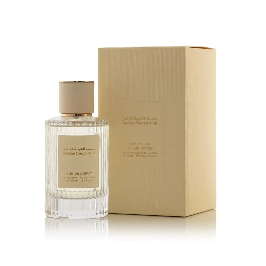 Premium Arabian Special Musk Eau de Parfum 100ml - Long-Lasting Fragrance for Men & Women, Perfect for Evening Events, Date Nights & Special Occasions