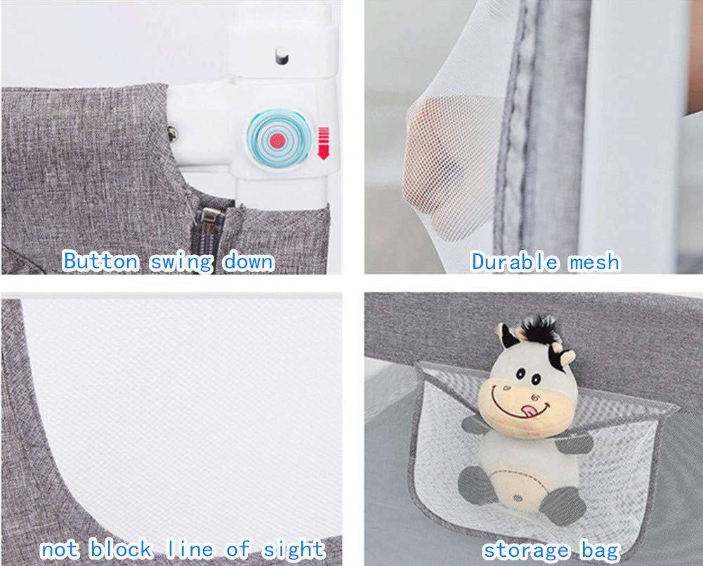 LSBOD Toddler Bed Rail Guard - Safety Bed Rail for Kids (59