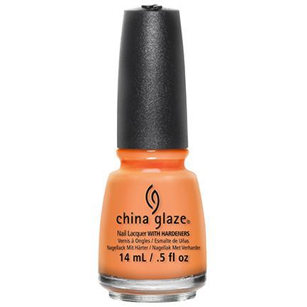 China Glaze Peachy Keen Nail Polish - 0.5 oz / 14.7ml - #80938 Peach Nude Shade - Perfect for Spring & Summer Manicures, Pedicures, and Salon Nails