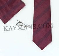 Premium Cavani Striped Necktie Set for Men - Elegant Silk Ties for Business, Weddings & Formal Occasions