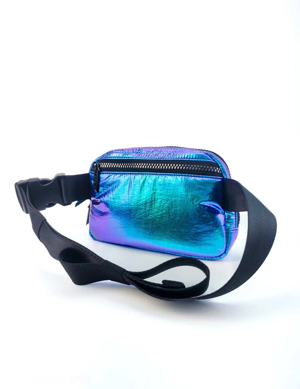 Slim Puffy Crossbody Bag & Fanny Pack Nova - Stylish Hands-Free Waist Bag for Women, Travel, Hiking, Running & Everyday Use