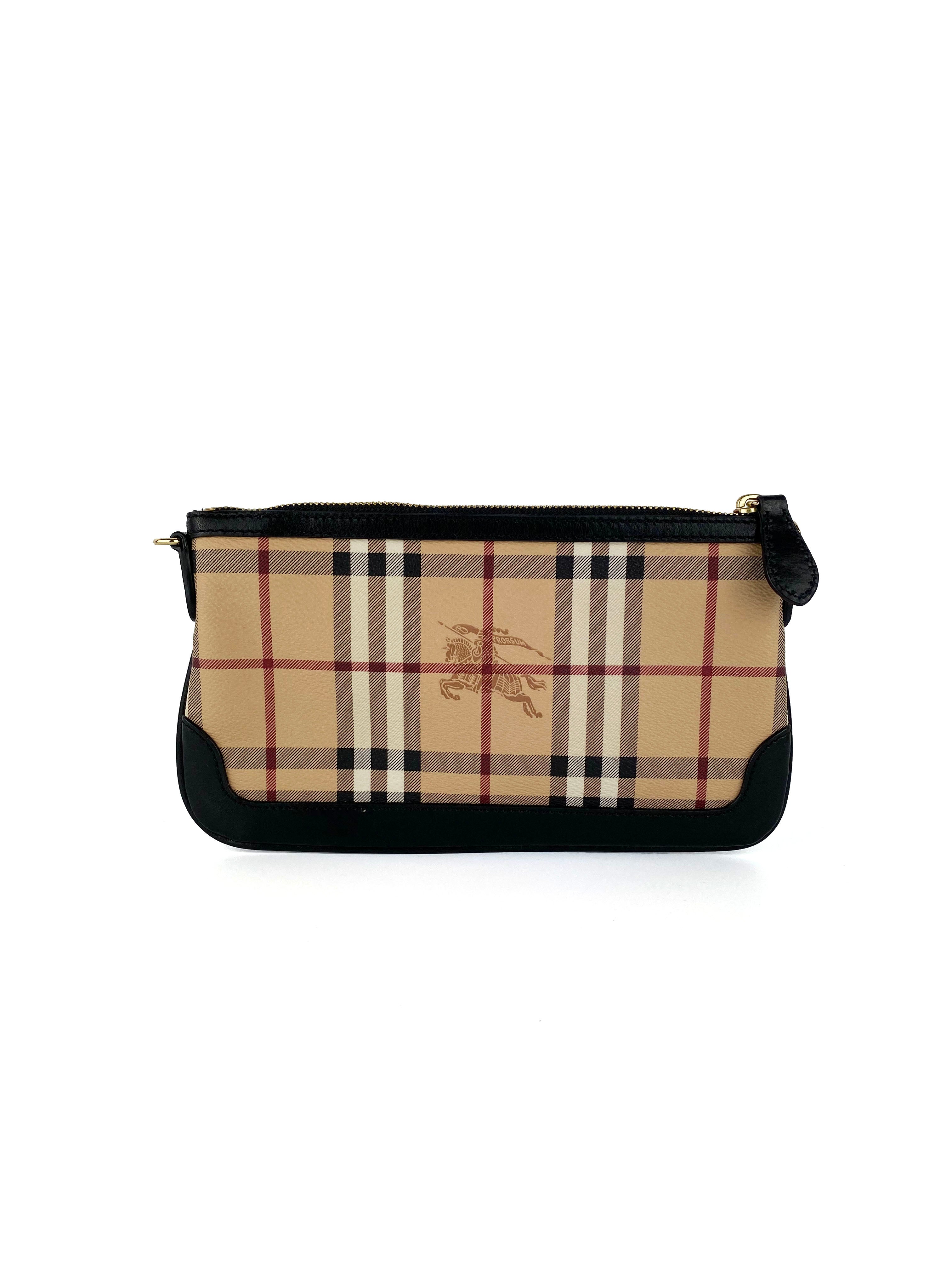 Burberry Haymarket Check Mini Shoulder Bag for Women | Luxury Designer Crossbody Purse | Perfect for Date Night, Travel & Everyday Use