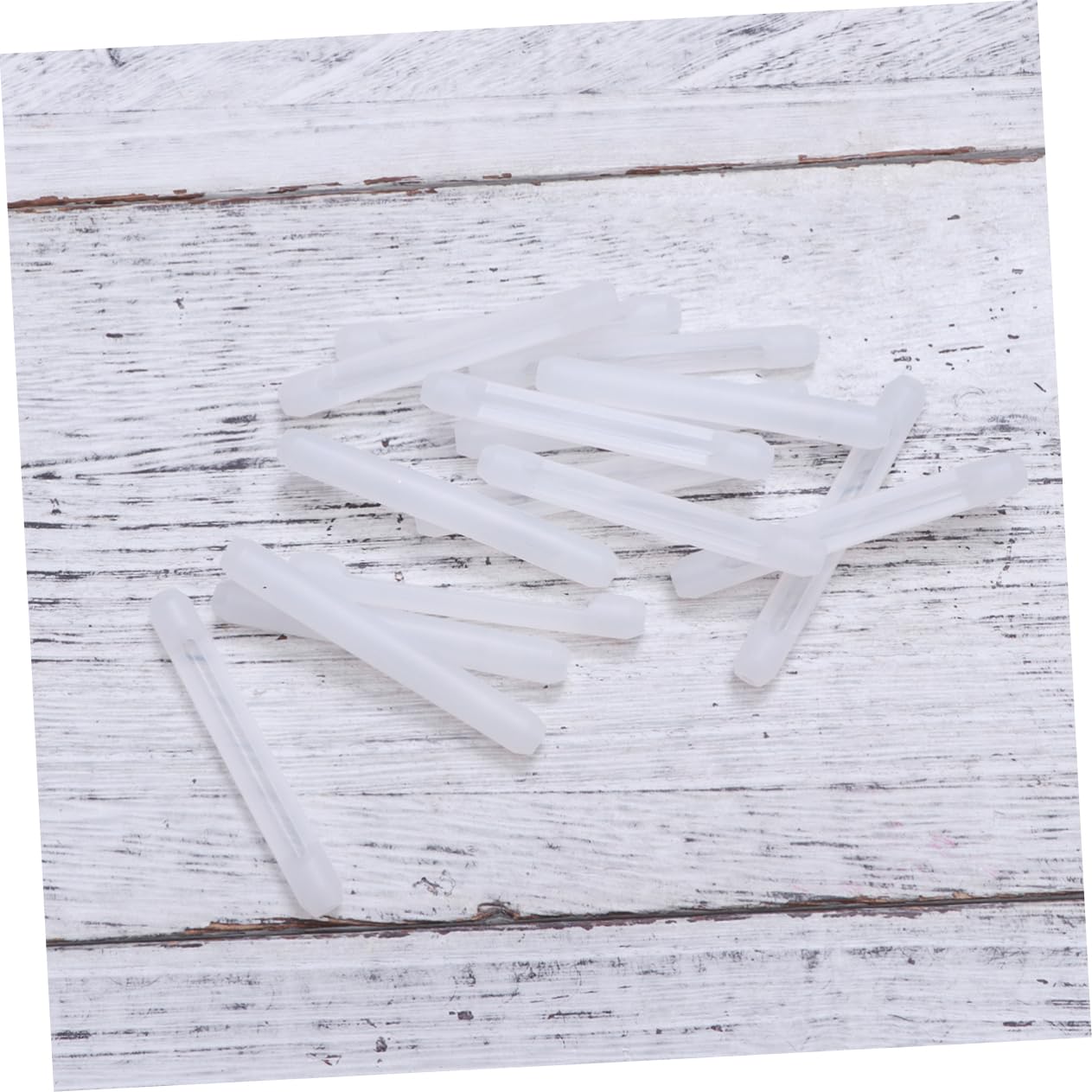 **Angoily Silicone Glasses Temple Tips - Non-Slip Replacement Legs & Ear Hooks for Eyeglasses - Pack of 20 (White) - Perfect for Reading, Driving, and Daily Comfort**