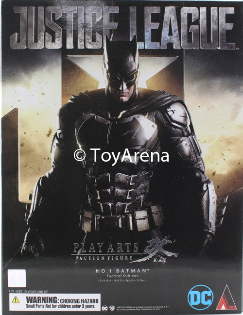 DC Universe Justice League Movie Batman Tactical Suit Ver. Action Figure - Collectible DC Comics Superhero Toy for Display & Play | Perfect for Fans, Collectors & Gift Giving