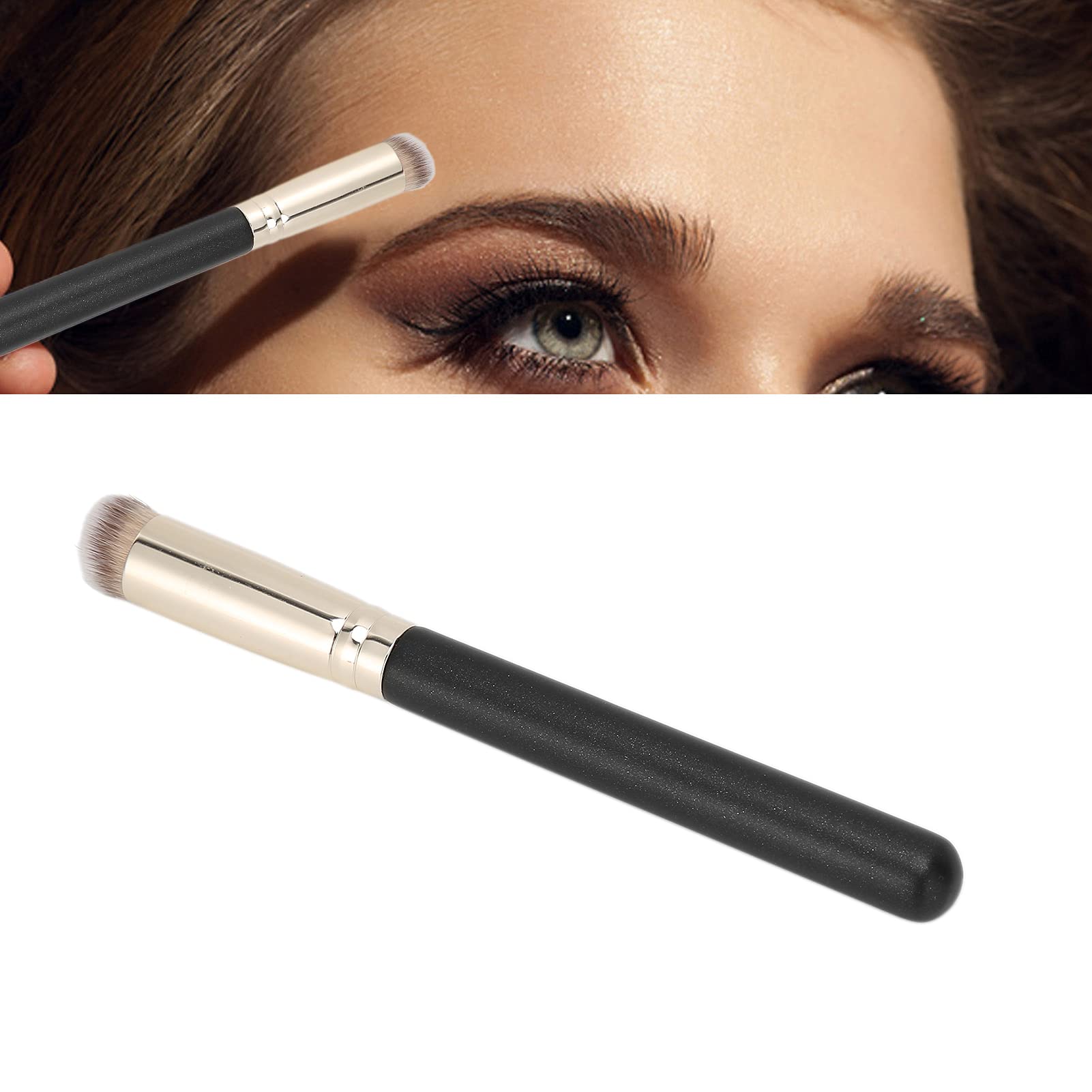 Professional Concealer & Foundation Brush Set - Kabuki, Contour, Powder Brush for Flawless Makeup Application | Travel-Friendly & No Brush Marks | Perfect for Daily Makeup, Contouring & On-the-Go Touchups