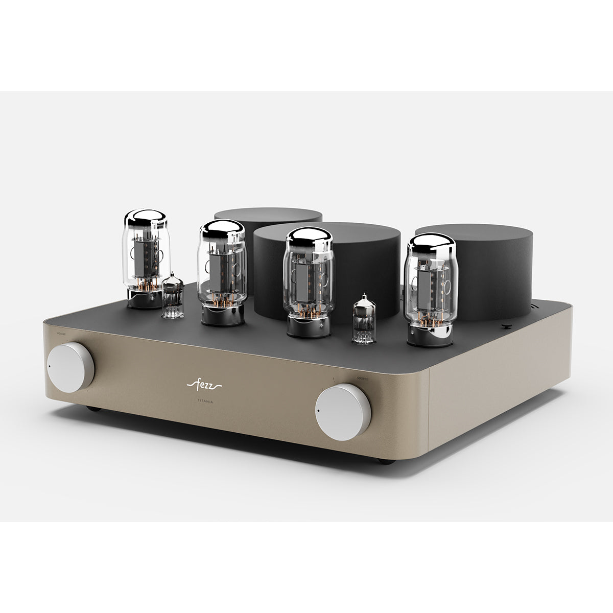 Fezz Audio Titania (Evolution) Vacuum Tube Integrated Amplifier - High-End Audio System for Home Theater & Music Listening