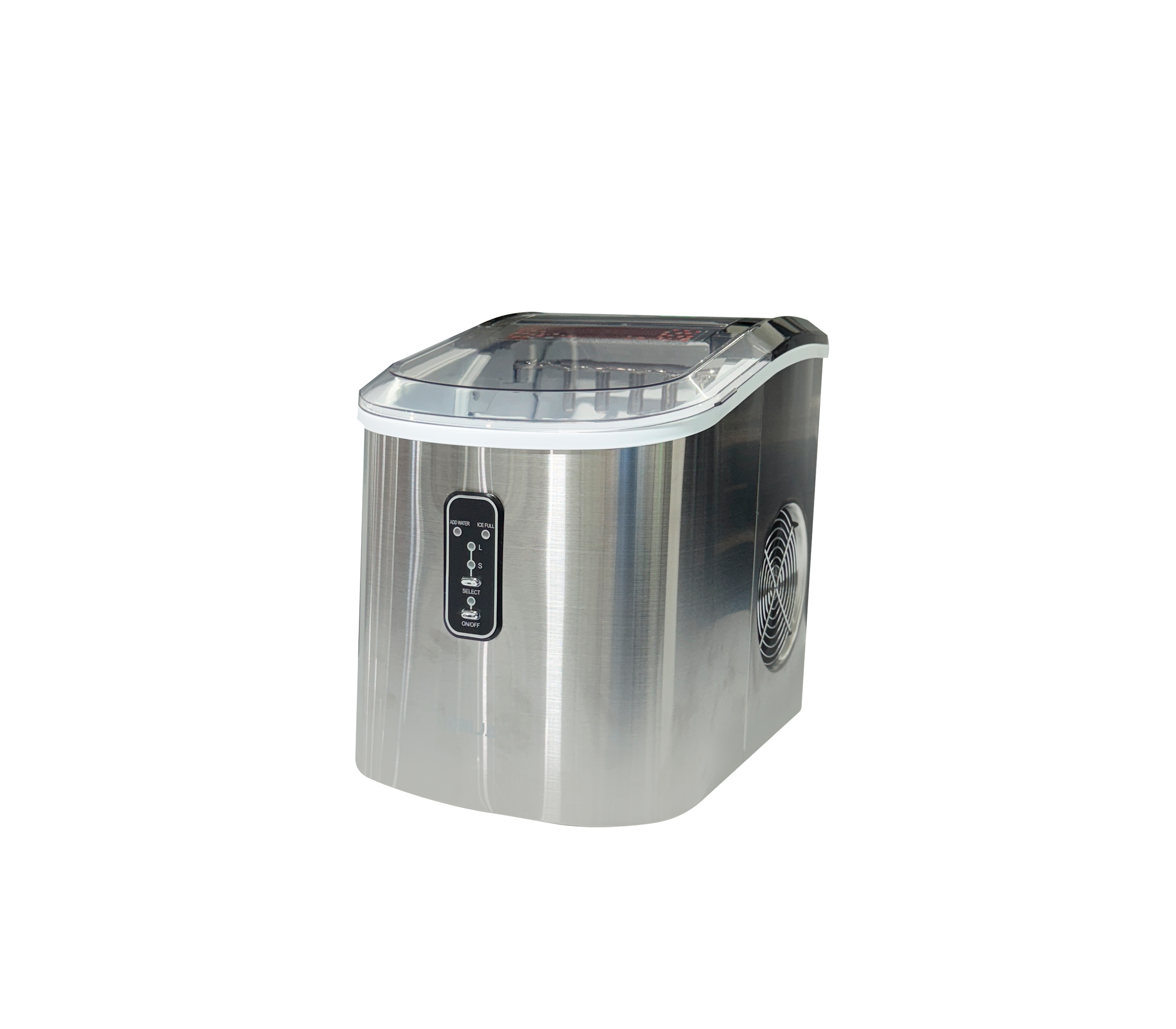 18kg/24hr Stainless Steel Ice Maker Machine for Home & Commercial Use - Perfect for Parties, Restaurants, and Bars