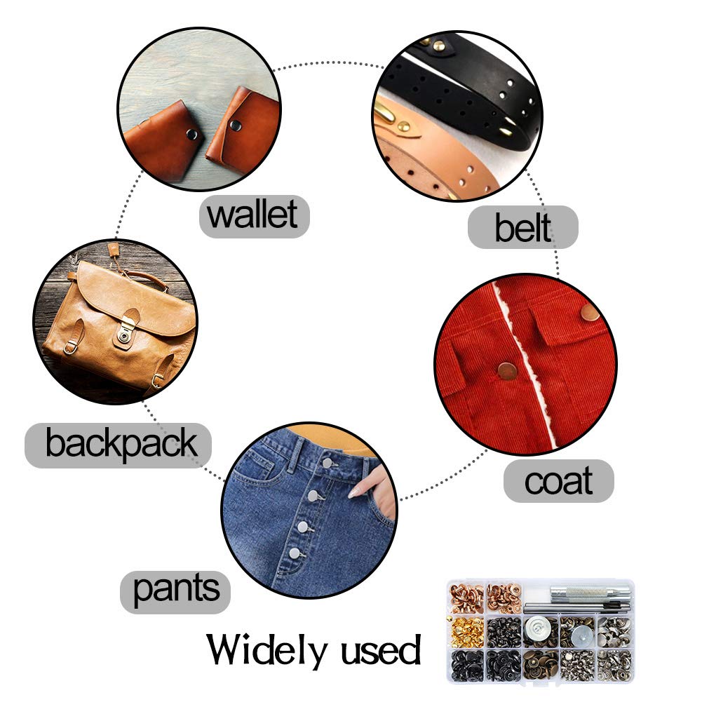 424-Piece Leather Crafting Kit with Tools, Supplies & Instructions – DIY Leather Sewing Kit, Stamping Set, Tool Holder & Wooden Storage Box – Perfect for Leatherworking, Repair, and DIY Projects