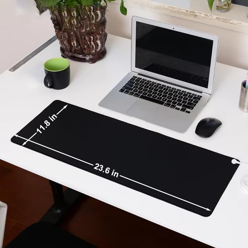 11.8x23 Inch Grounding Mat for Desk & Feet - Improve Sleep & Work Focus