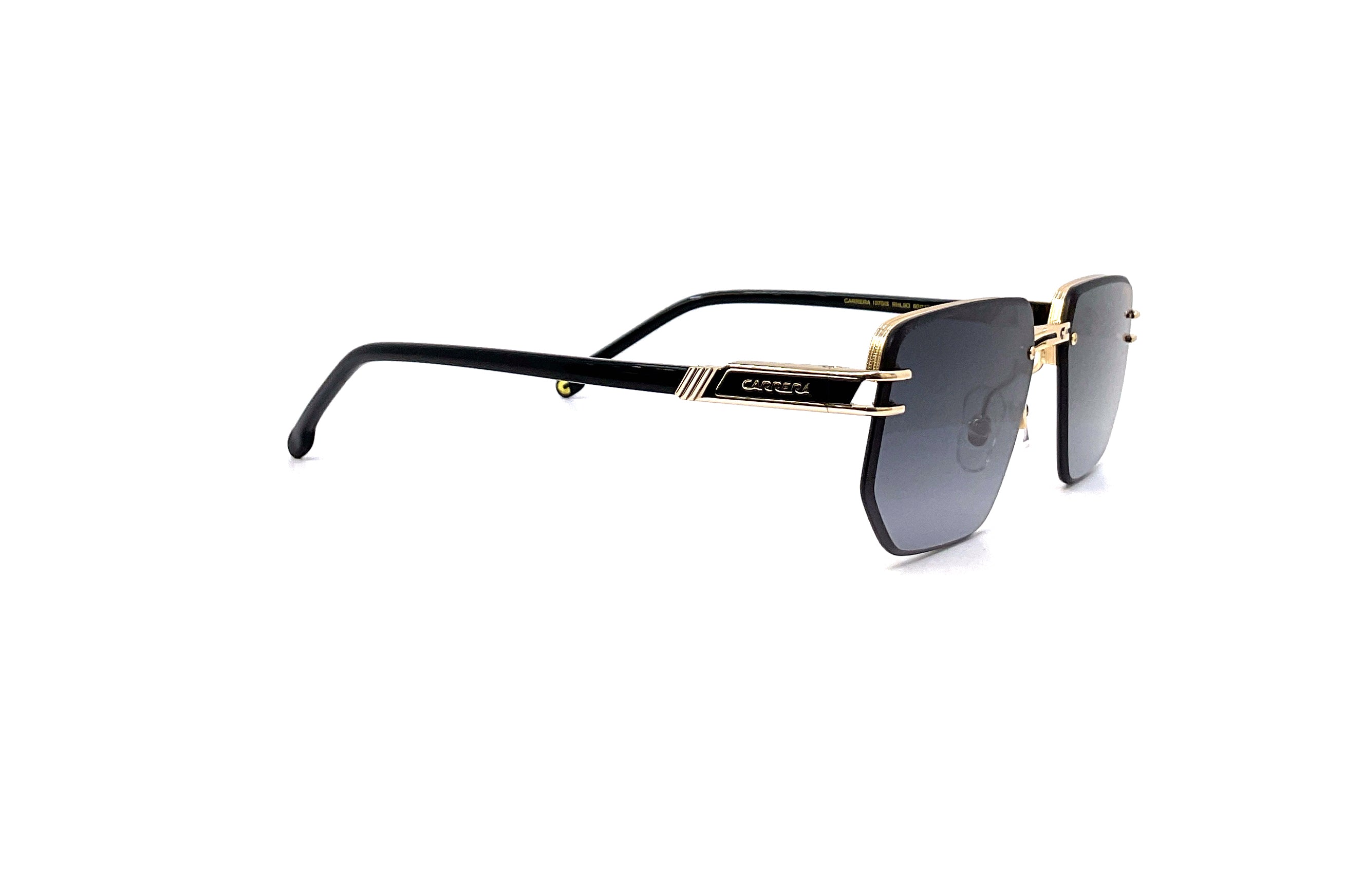 Carrera 1070/S Sunglasses - Gold & Black Aviator Style for Men & Women - Perfect for Driving, Outdoor Sports & Fashion Accessories