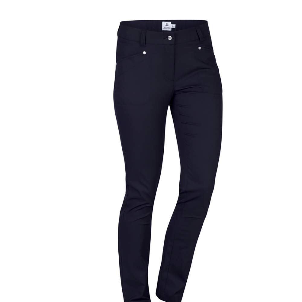 Men's Daily Sports Lyric Navy Blue Casual Pants - 32