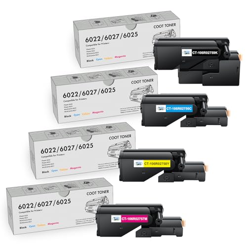WorkCentre 6027 Toner cyan yellow magenta black
