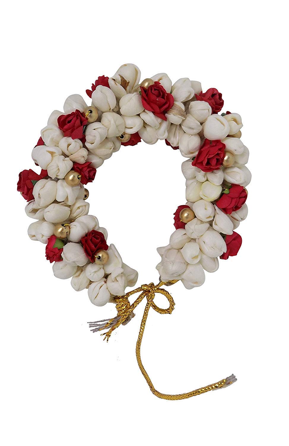 Elegant Saan Full Bun Hair Gajra for Women & Girls - Traditional Garba Dance Hair Accessory (Pack of 1) | Perfect for Festivals, Weddings & Cultural Performances