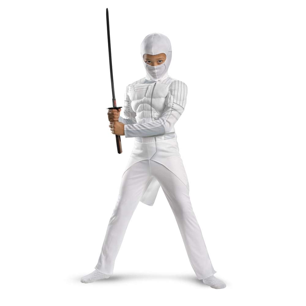 G.I. Joe Retaliation Storm Shadow Classic Muscle Costume for Adults - Halloween Cosplay, Comic-Con & Costume Party Outfit