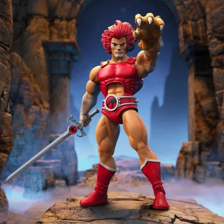 ThunderCats ULTIMATES! Mirror Lion-O Action Figure - Collectible Vintage Toy for Fans & Display - Perfect for Home Decor, Office Display, and Gift Giving