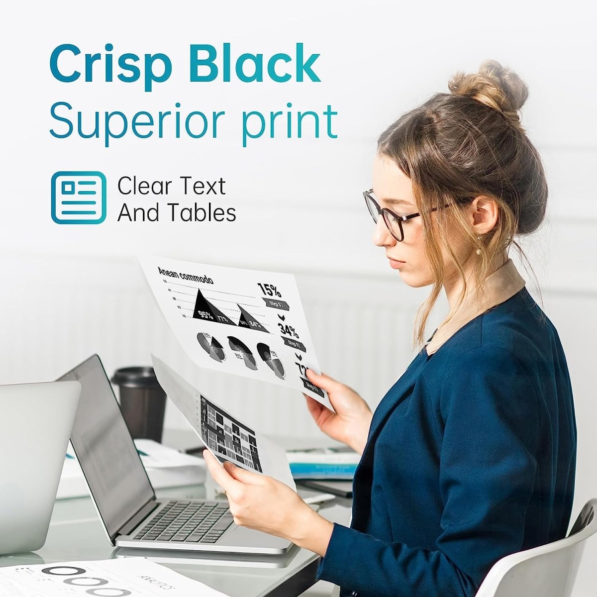 Epson 410XL Black Ink Cartridge T410020 - Remanufactured High-Yield Printer Ink for Epson Printers (1 Pack) - Perfect for Home, Office & School Printing Needs