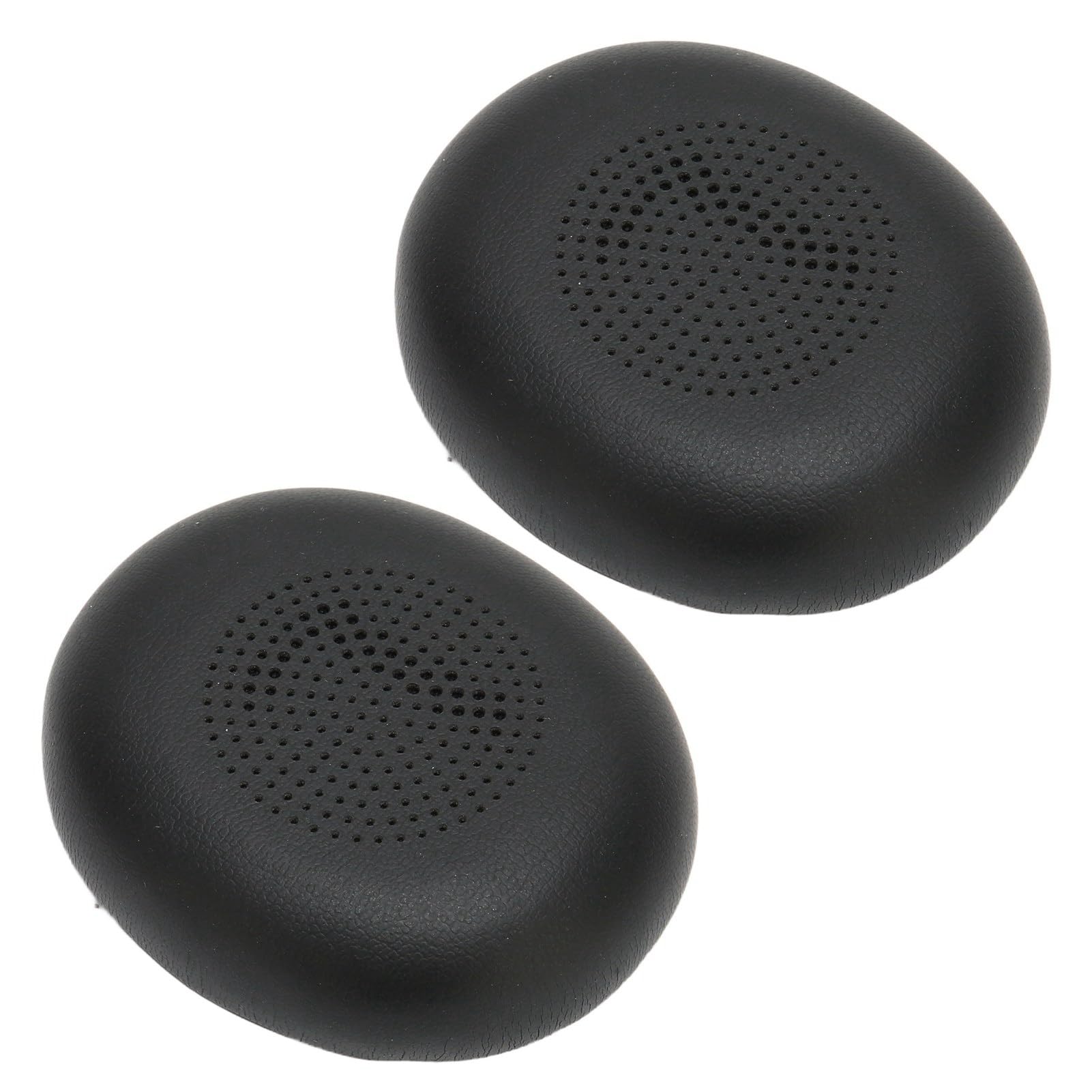 Premium Replacement Earpads for Jabra Elite 45h & Evolve2 65 (65MS/65UC USB) - Professional Protein Leather Ear Cushions (1 Pair, Black) - Perfect for Office, Call Centers & Remote Work
