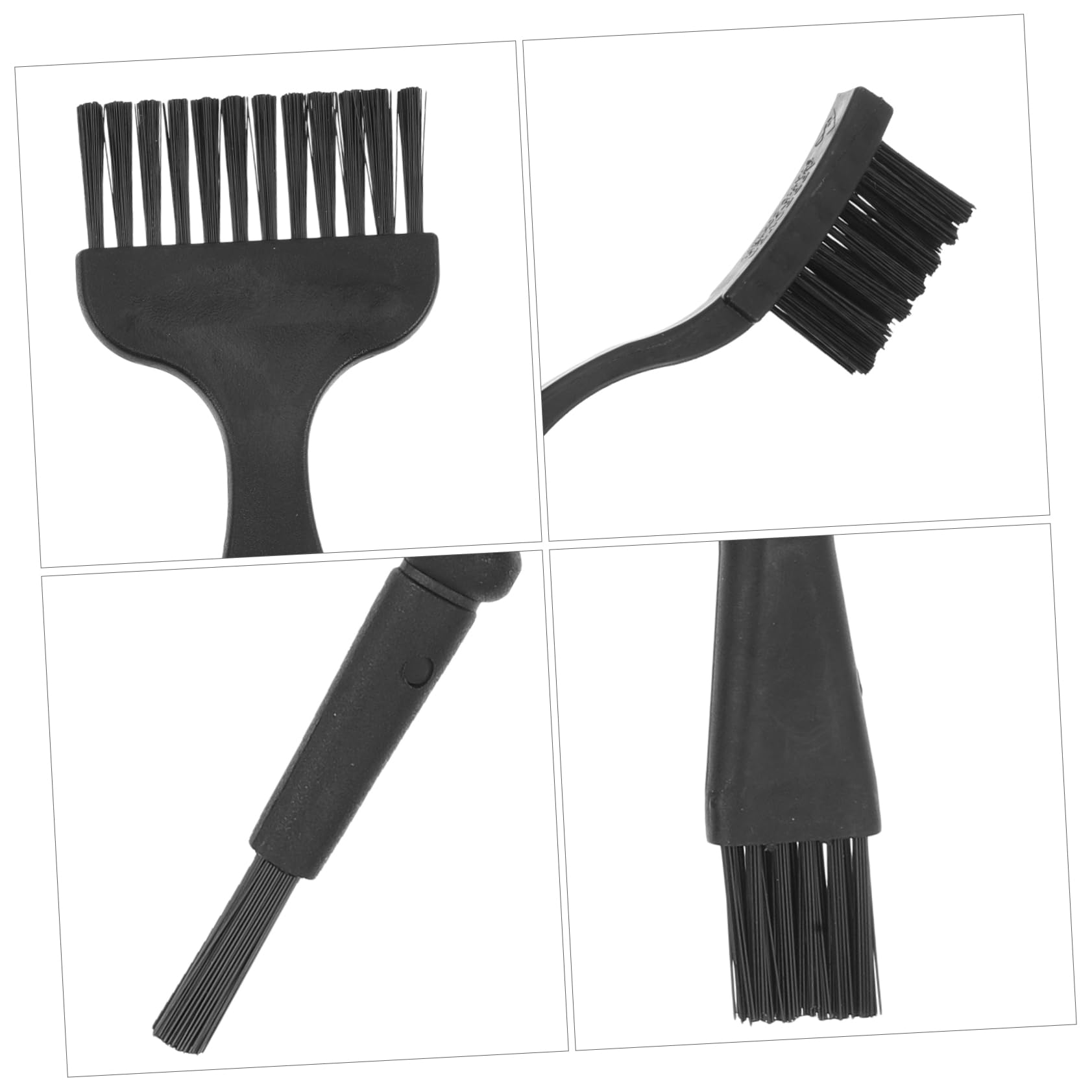 8Pcs Electric Shaver Cleaning Brush Set - Replacement Razor Cleaning Brushes for Electric Shavers & Trimmers - Essential Grooming Tool Kit for Men's Razor Maintenance (Black) - Perfect for Home, Travel & Barber Shop Use