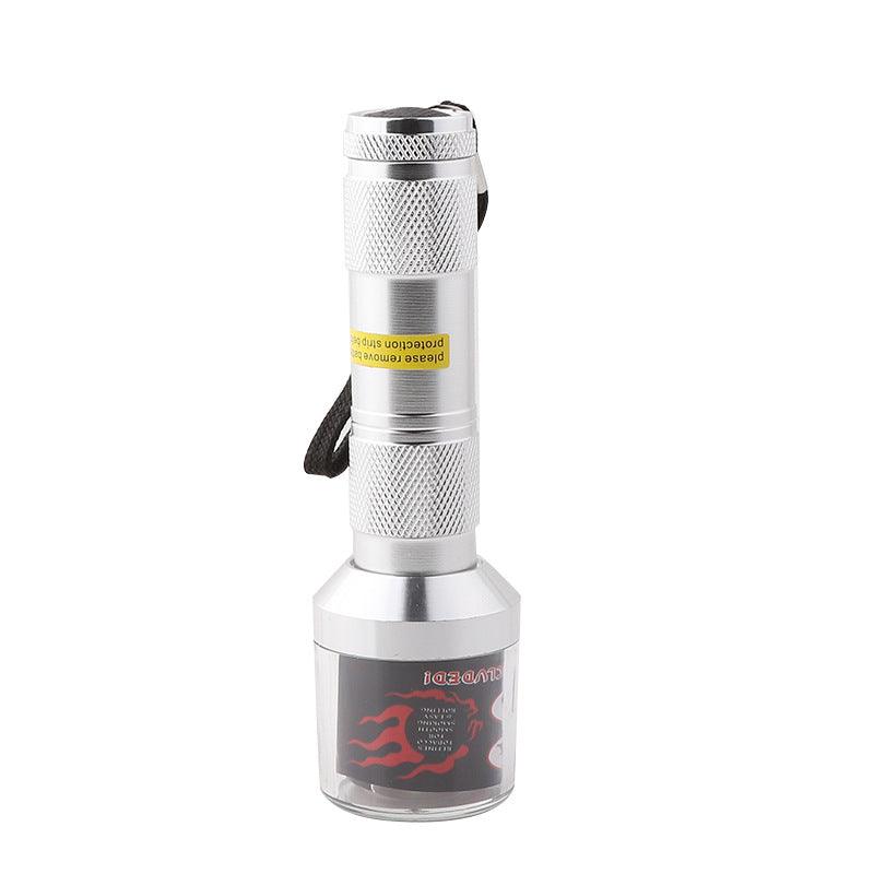 Premium Electric Torch Flashlight Grinder - Durable Aluminum Alloy Herb & Tobacco Crusher - Perfect for Camping, Hiking & Outdoor Adventures