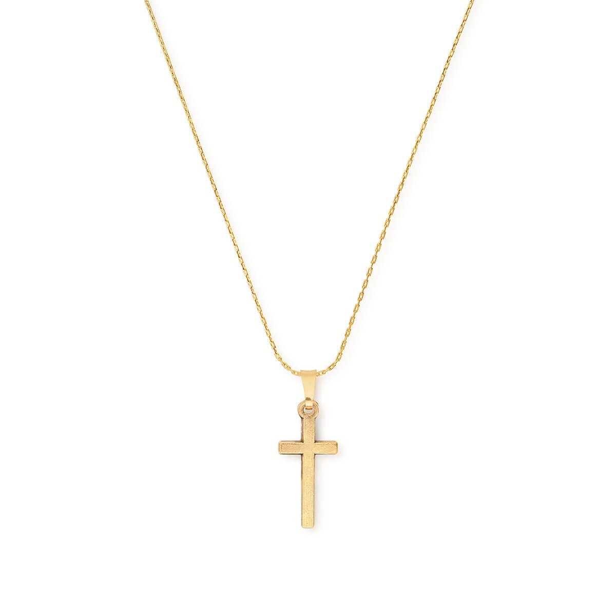 Stylish Cross Necklace for Women & Men - Adjustable & Expandable Chain - Perfect for Everyday Wear, Gifts & Religious Occasions