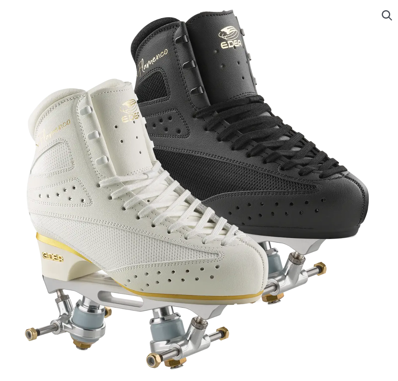 Edea Flamenco Ice Skates with Giotto Frame - Premium Figure Skating Boots for Women & Girls - Perfect for Competition, Practice & Performances
