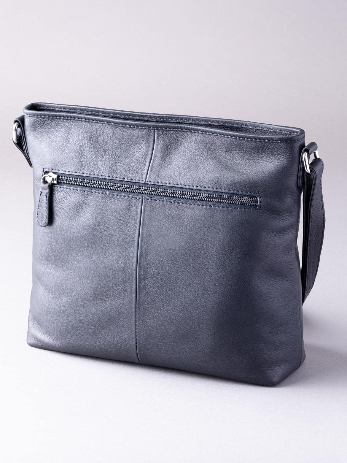 Lakeland Leather Farlam Crossbody Bag for Women - Genuine Leather Shoulder Purse with Adjustable Strap, Perfect for Travel, Work & Everyday Use