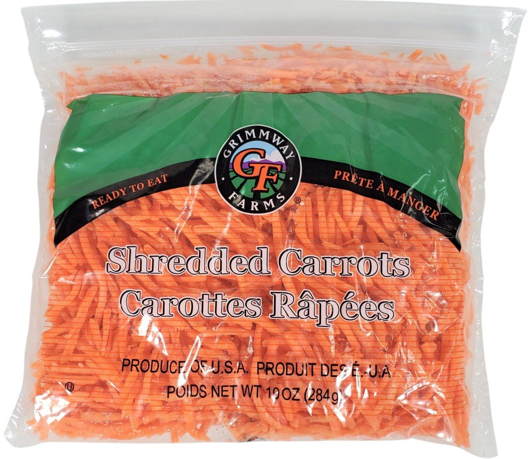 Fresh Organic Carrot Shreds - Premium Quality, Ready to Eat for Salads, Cooking & Healthy Snacking