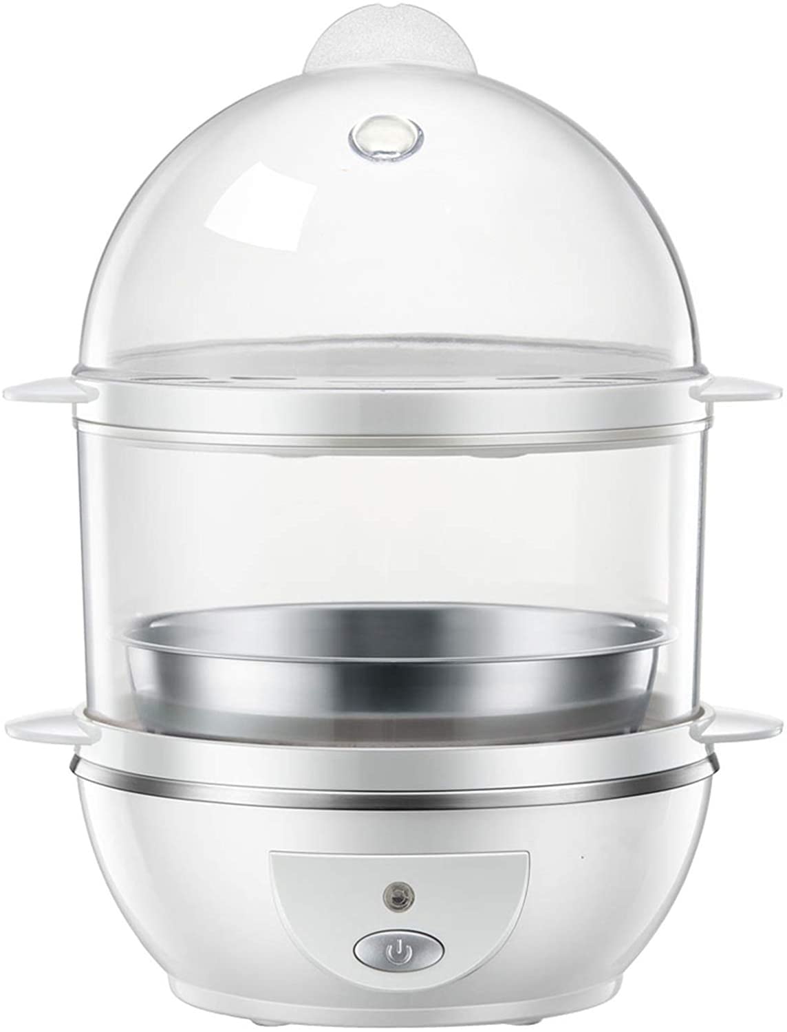 360W Electric Egg Cooker - Automatic Shut Off, 14 Egg Capacity, White Egg Steamer & Boiler for Perfect Hard/Soft Boiled Eggs - Ideal for Breakfast, Meal Prep & Keto Diet