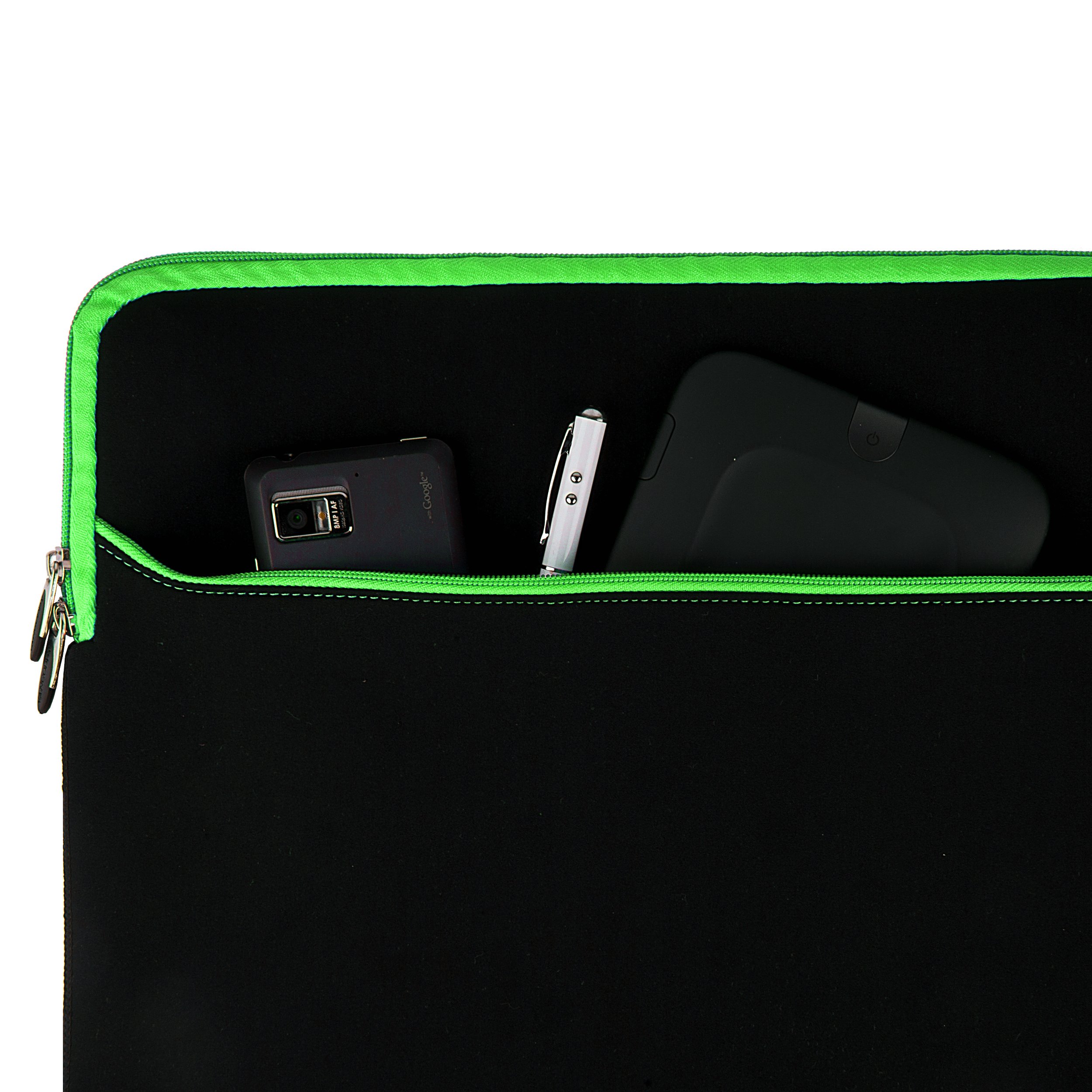 Durable Neoprene Laptop Sleeve for 15-15.6 Inch Laptops - Compatible with Dell Inspiron, MacBook, Lenovo ThinkPad, Acer Aspire, ASUS ROG & More - Perfect for Travel, Office & School Use