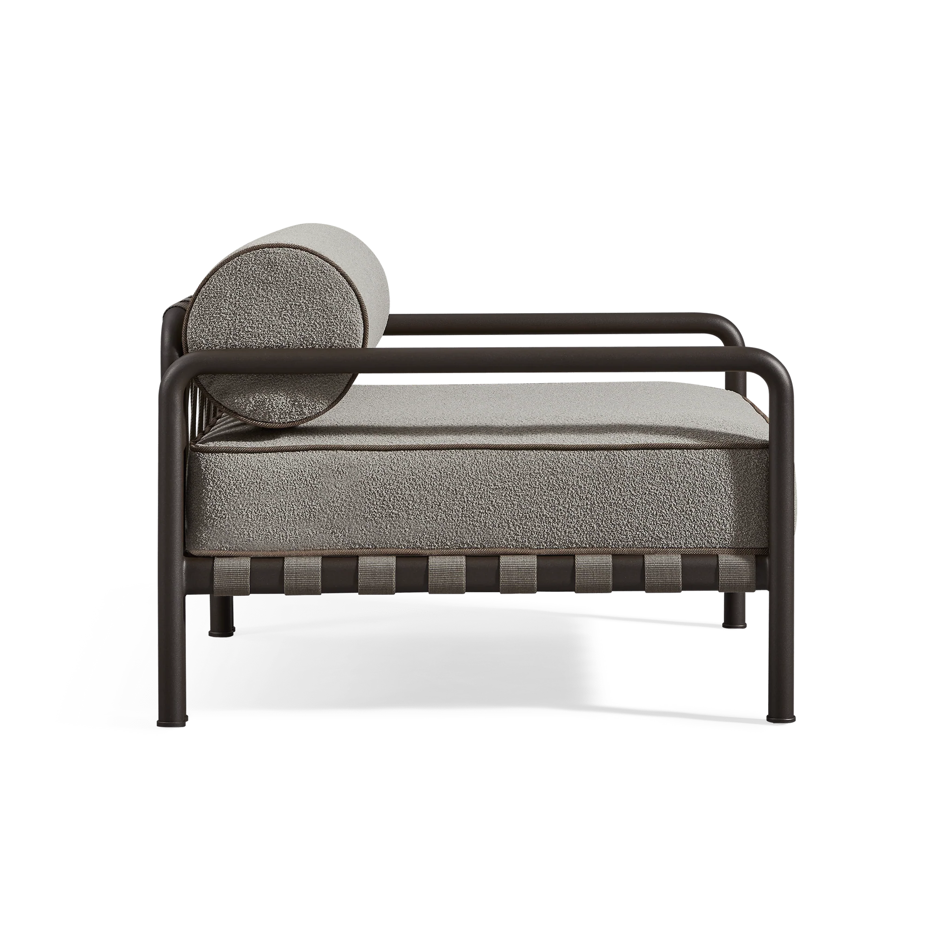 Parker Lounge Chair - Modern Accent Chair for Living Room, Bedroom & Office - Comfortable Upholstered Armchair with Wooden Legs - Perfect for Reading, Relaxing & Decorating Your Home
