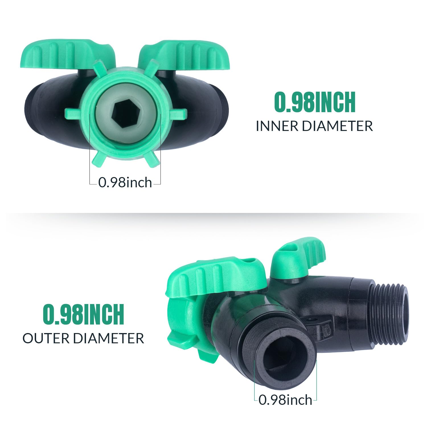 2 Pack Heavy Duty 3/4
