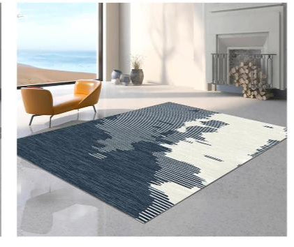 3D Carpets 5x8 Feet - Non-Slip Soft Fluffy Area Rugs for Living Room, Bedroom, Nursery - Perfect for Home Decor, Kids Play Area, and Pet-Friendly Spaces