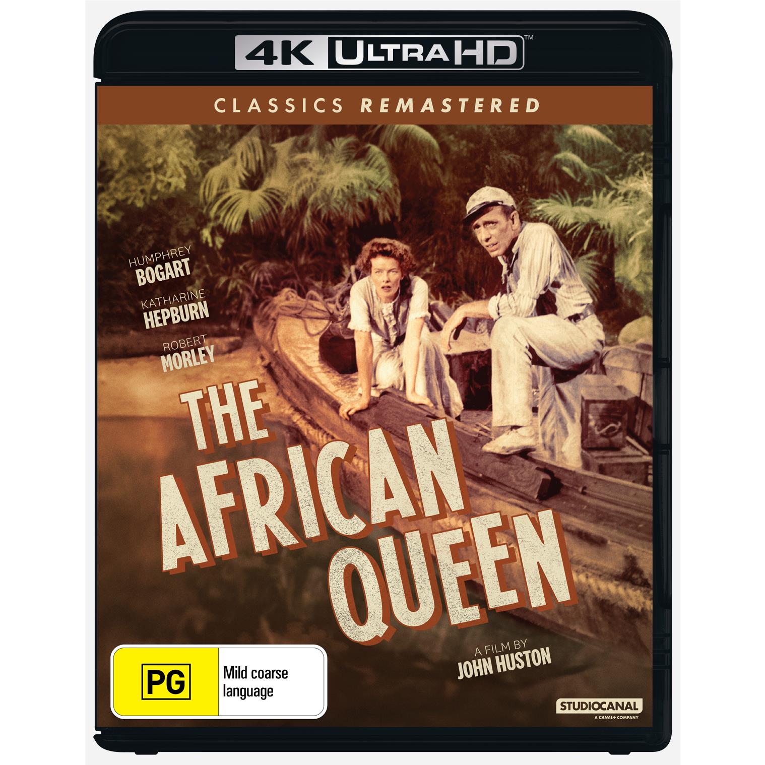 African Queen - Classic Adventure Movie DVD | Perfect for Movie Nights & Historical Drama Fans