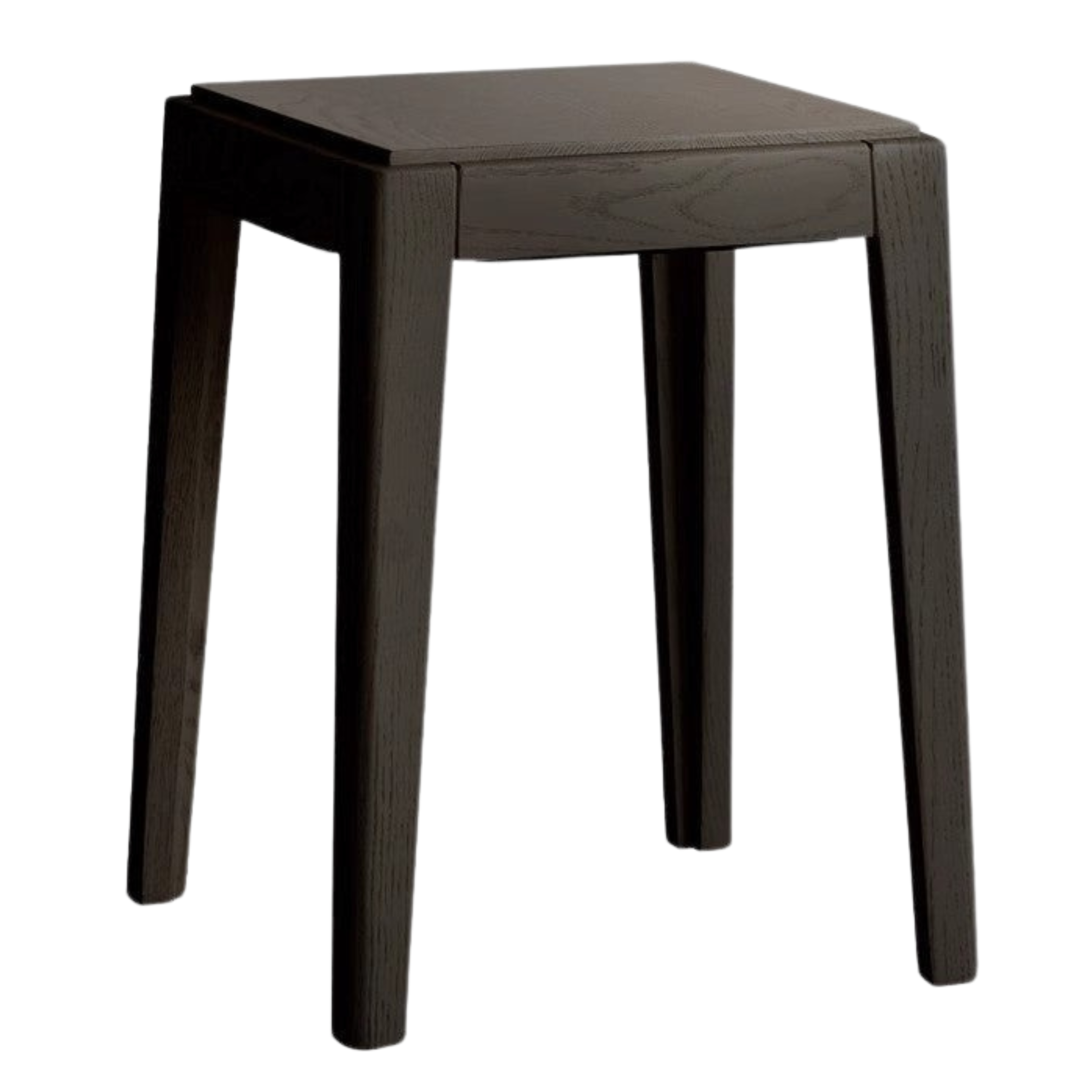 12.5х12.5х17.7 inch / 32х32х45 cm / smoked color / stacking stool 2pcs