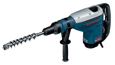 BOSCH GBH7 46DE 240V Rotary Hammer Drill with Turbo Power - Professional Chiseling & Demolition Tool for Concrete, Masonry & Tile Removal - Ideal for Construction, Renovation & DIY Projects