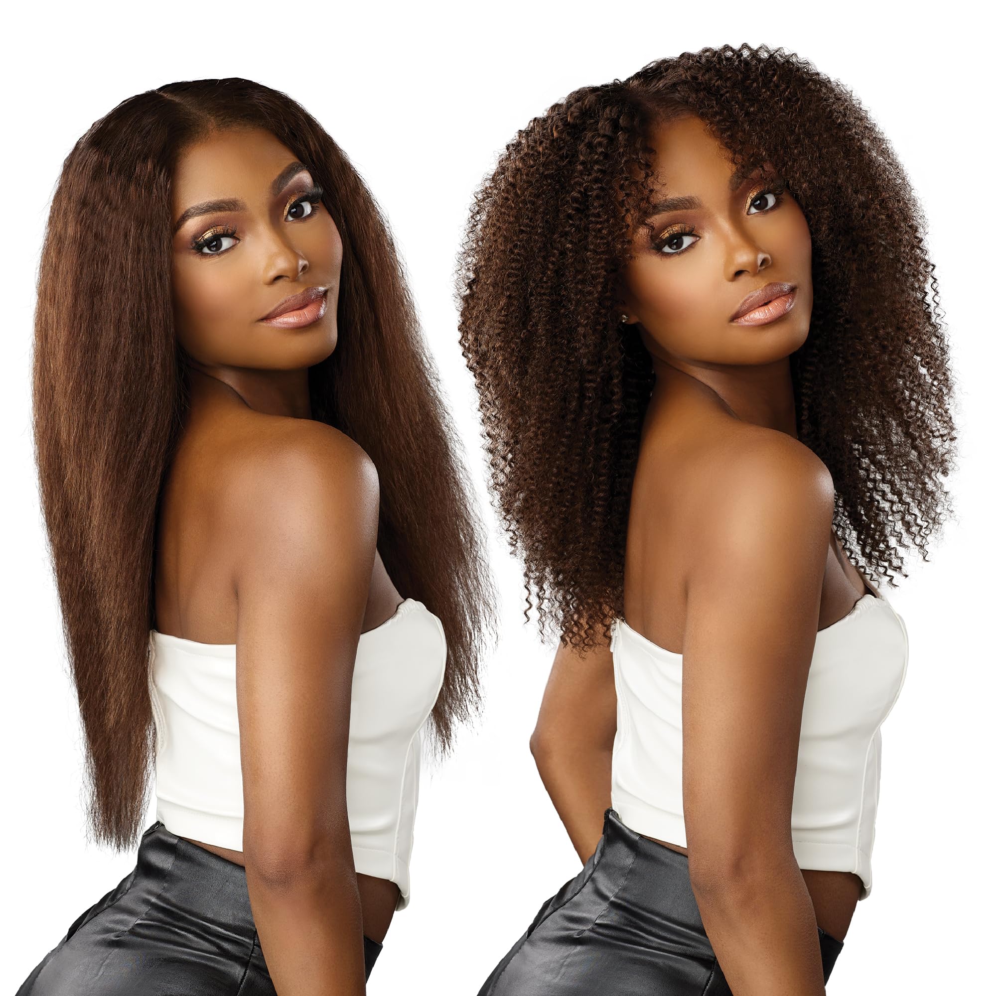 Sensationnel Empire Multi-Weave Wet & Wavy Kinky Curly Human Hair Bundles - 3-Piece Set (18